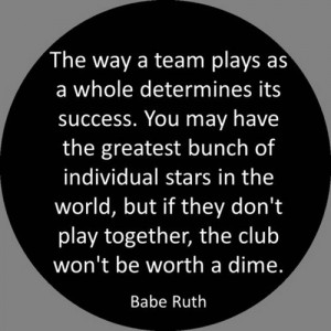 Motivational Teamwork Quotes Poster