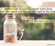 Your Ecards HeartLess Man quotes, bottle, wishes, heart, love, crush
