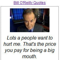 quotes made by bill o reilly who is an american television host author ...