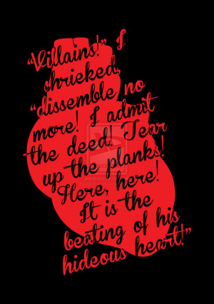 The Tell-Tale Heart by Edgar Allan Poe by HaddonArt