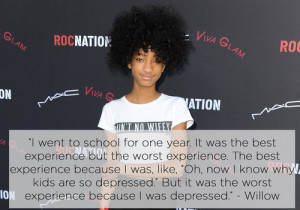 ... for this image include: willow smith , funny, lol, quote and school