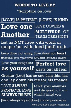 bible verses about love relationships