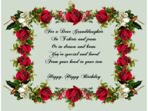 Free Birthday Card Verses...