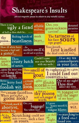 Shakespeare's insults