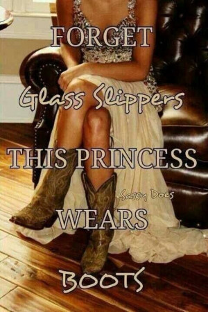 Forget Glass Slippers This Princess Wears Cowboy Boots