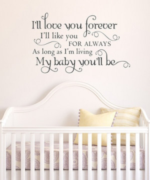 look at this Belvedere Designs Black 'Love You Forever' Wall Quote ...