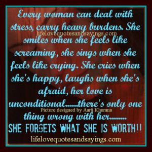 Every Woman Can Deal With Stress But..