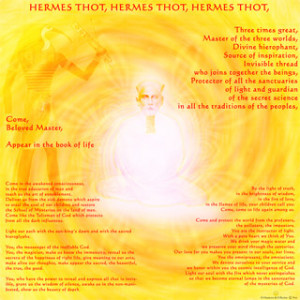 Hermes Thoth Trismegistus, Messenger of the Gods