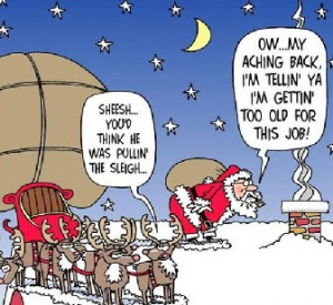 Santa's - Bad Back