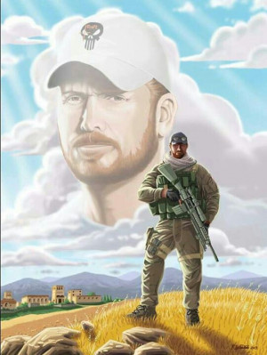 Chris Kyle, thank you sir ! May God bless your soul !