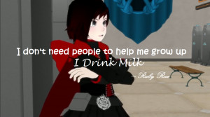 RWBY] Ruby quote by ElectrokineticArtest