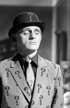 Frank Gorshin as The Riddler. More