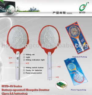 HYD fly catcher bug zapper,mosquito racket