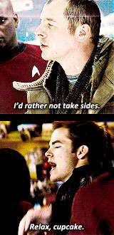 ... nimoy chris pine karl urban Bruce Greenwood James T. Kirk *star trek