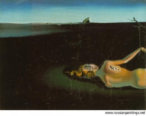 Dali Salvador - 'Woman Sleeping in a Landscape'