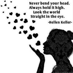 Helen Keller quote via www.Facebook.com/WildWickedWomen Art Quotes ...