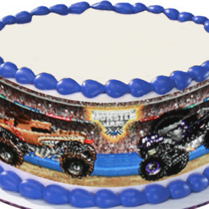 Monster Truck Birthday Cakes Party Supplies Monsters Inc