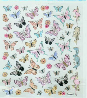 Spring Butterflies Credited