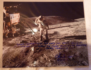 Details about Charlie Duke Rare Apollo 16 Signed Quote Photograph