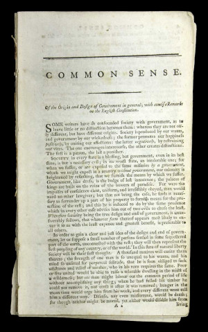 Common-Sense Thomas Paine