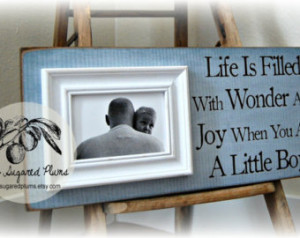 Personalized Baby Gift, Picture Frame, Custom Quote, Baby Name ...