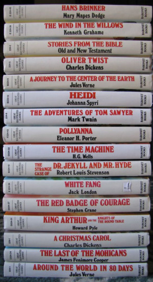 ... Classics Lot 16 Hardcover Baronet Books VG Bible Stories Heidi