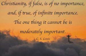 ... importance. The only thing it cannot be is moderately important