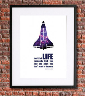 Chris Hadfield Quote| Instant Download Science Poster | Science Quote ...
