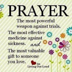 Cancer Prayer