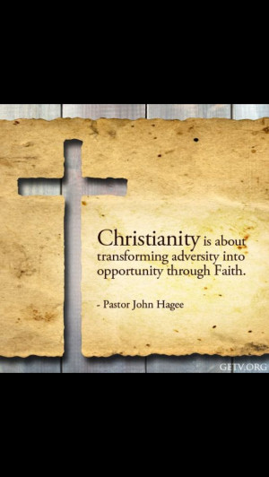 Faith in Jesus Christ! ;)