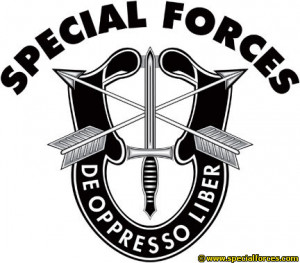 De Oppresso Liber Crest
