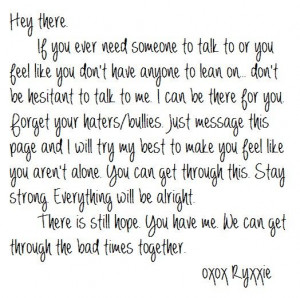 anti bullying quotes | amanda todd, anti-bullying, awesome, cute ...