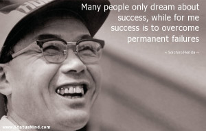 Soichiro Honda Quotes