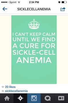 Sickle cell pain doesn't allow me to keep calm More