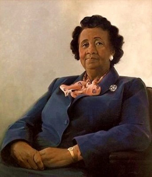 The official portrait of Dr. Dorothy Height, National Council of Negro ...