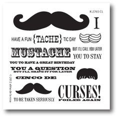 Mustache Sayings