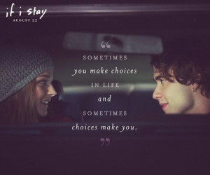 If I Stay book quote. This book made me cry and cry and cry :'( Poor ...