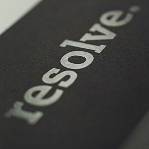 Resolve (and a recipe for Raw Kale Salad)