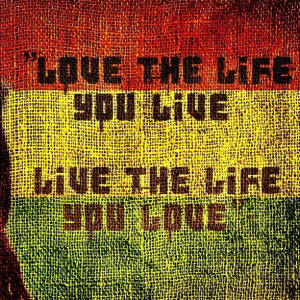 love the life you live live the life you love