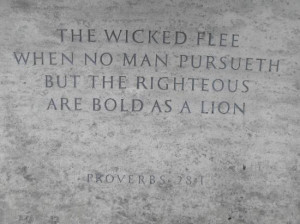 National Law Enforcement Officers Memorial Photo: Another inscription