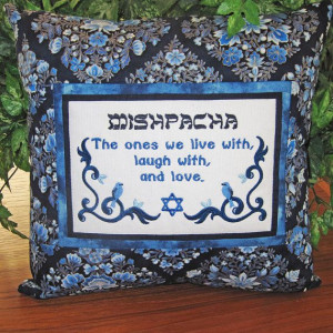 Mishpacha Family #Jewish #Yiddish Quote Accent Pillow Home Decor by ...