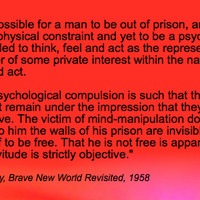 Brave new world photo Aldous Huxley Brave New World Revisted quote