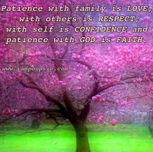 ... Self Is Confidence And Patience With God Is Faith - Patience Quote