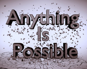 Anything is Possible | Inspirational Quotes Wallpapers