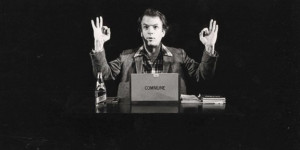 Spalding Gray in And Everything Is Going Fine/Photo © 2010 IFC Films