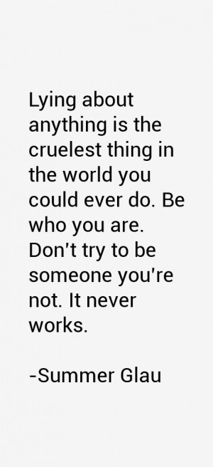 Summer Glau Quotes amp Sayings