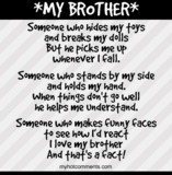 myHotComments.com Best Big Brother Quotes, Love Brother Quotes, Quotes ...