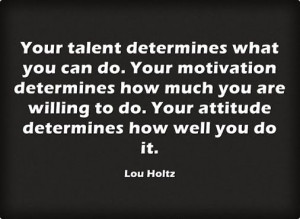 ... you do it.” - Lou Holtz, American football coach #wisdomwednesday