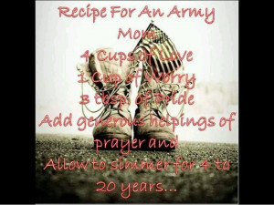 military mom sayings | Army mom