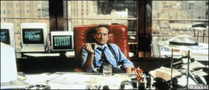 Michael Douglas as Gordon Gekko in ‘Wall Street’ (1987)